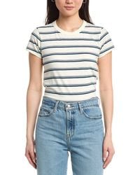 Rag & Bone - The Slub Stripe T-Shirt - Lyst