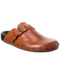 Isabel Marant - Mirvin Leather Clog - Lyst