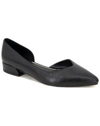 Kenneth Cole - Carolyn Leather Pointed Toe D'orsay Heels - Lyst