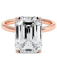 Lab Grown Diamonds - 14K 4.00 Ct. Tw. Lab-Grown Diamond Solitaire Ring - Lyst