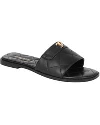 Tiffany & Fred Paris - Quilted Leather Sandal - Lyst
