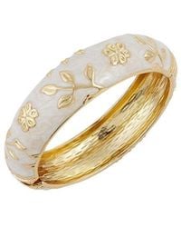Savvy Cie - 18K Plated Bangle Bracelet - Lyst
