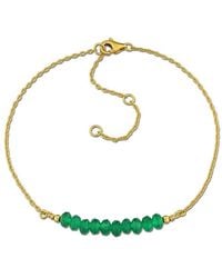 Rina Limor - 0.66 Ct. Tw. Onyx Bead Bar Bracelet - Lyst