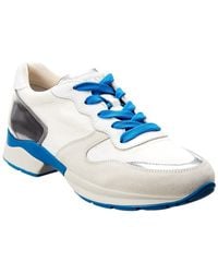 Tod's - Suede & Leather Sneaker - Lyst