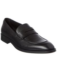 BOSS - Derrek Leather Loafer - Lyst