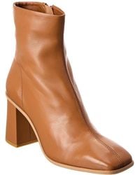 Free People - Sienna Leather Bootie - Lyst