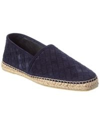 Castañer - Porto Woven Suede Espadrille - Lyst