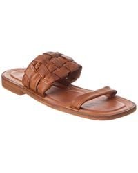 Free People - Woven River Leather Sandal - Lyst