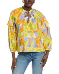 Marella - Modane Silk-Blend Shirt - Lyst
