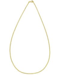 Italian Gold - 14K Curb Chain Necklace - Lyst