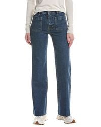 FRAME - Frame The Refined Saturn Wide Leg Jean - Lyst
