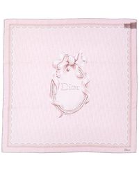Dior - Medallion Silk Scarf - Lyst