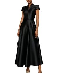 TAZGA - Midi Dress - Lyst
