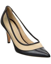 KHAITE - The River Mesh & Leather Pump - Lyst