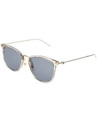 Montblanc - Mb0157sa 53mm Sunglasses - Lyst