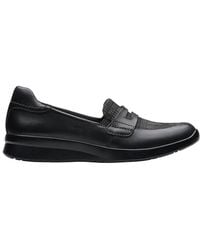 Clarks - Ellowyn Penny Leather Loafer - Lyst