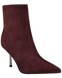 Nine West - Narend Suede Bootie - Lyst