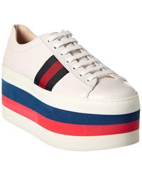 Gucci Peggy Platform Sneakers | Lyst