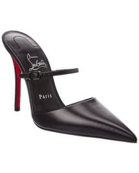 Christian Louboutin - Milena 100 Leather Mule - Lyst