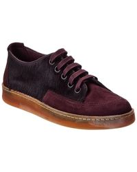 Arche - Vaname Leather & Haircalf Sneaker - Lyst