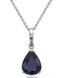 Forever Creations USA Inc. - Forever Creations 14K 2.58 Ct. Tw. Sapphire Necklace - Lyst
