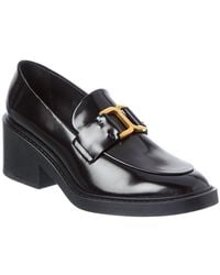 Chloé - Marcie Leather Loafer - Lyst