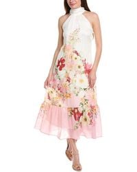 Taylor - Sleeveless Linen-Blend Maxi Dress - Lyst