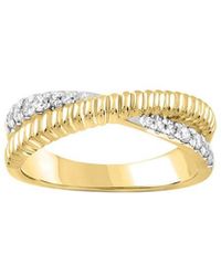 Ethos Creations - Brilliant Bloom 14K 0.25 Ct. Tw. Lab-Grown Diamond Ring - Lyst
