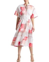 Natori - Pleat Release Dress - Lyst
