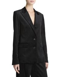 Vince - Velvet Blazer - Lyst