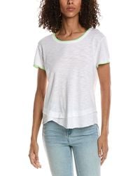 Chrldr - Neon Ava Mock Layer T-shirt - Lyst