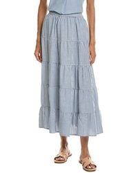 Max Studio - Tiered Maxi Skirt - Lyst