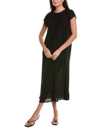 Eileen Fisher - Round Neck Dress - Lyst