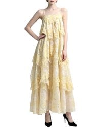 Linda Charm - Sleeveless Maxi Dress - Lyst