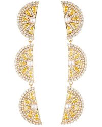 Eye Candy LA - The Luxe Collection Cz Lemon Drop Earrings - Lyst