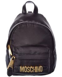 Moschino Mini Backpack - Black