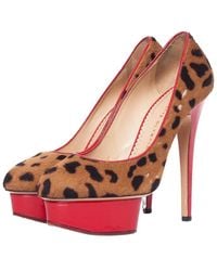Charlotte Olympia - Patent Leather Polly Pump (Authentic Pre-Loved) - Lyst