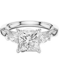Amairah - 14K 2.25 Ct. Tw. Lab-Grown Diamond 3 Stone Ring - Lyst