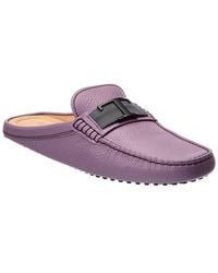 Tod's - Leather Mule - Lyst