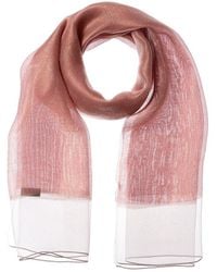 Saachi - Sparkle Sheer Social Silk Scarf - Lyst