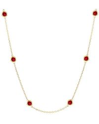 Jewels by Viomo - 18K 3.60 Ct. Tw. Ruby By The Yard Necklace - Lyst