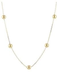 Ember Fine Jewelry - 14k Ball Necklace - Lyst
