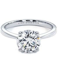 Lab Grown Diamonds - 14K 0.50 Ct. Tw. Lab-Grown Diamond Sol Ring - Lyst