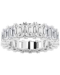 Lab Grown Diamonds - Platinum 7.00 Ct. Tw. Lab Grown Diamond Eternity Ring - Lyst