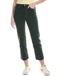 RE/DONE - Re/Done 70S Ultra High-Rise Washeve Stovepipe Jean - Lyst