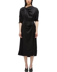 3.1 Phillip Lim - Asymmetric Draped Dress - Lyst