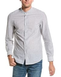 Brunello Cucinelli - Easy Fit Linen-blend Shirt - Lyst
