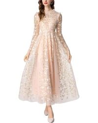 BURRYCO - Embellished Maxi Dress - Lyst