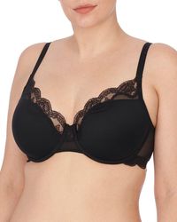 Natori - Elusive Lace Plunge T-Shirt Bra - Lyst