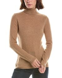 Forte - Basic Turtleneck 100% Cashmere Pullover - Lyst